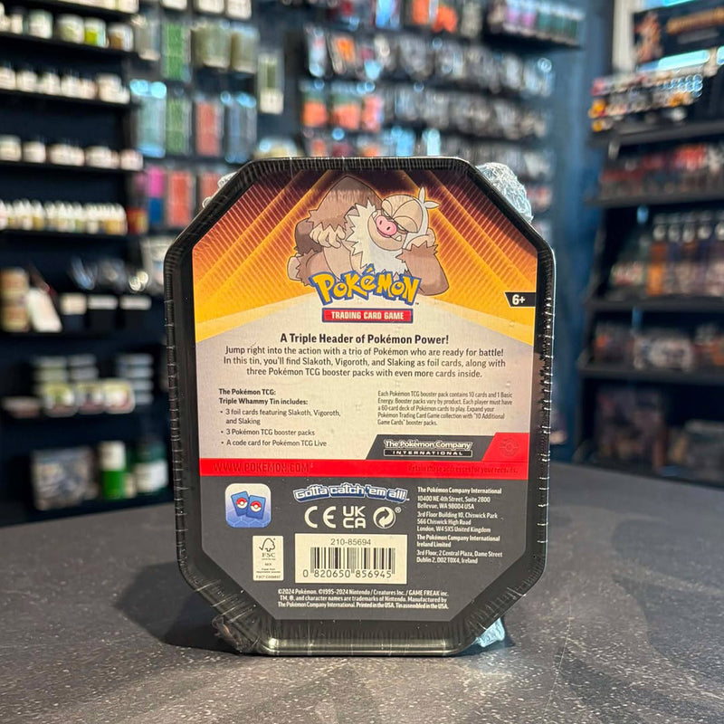 Pokemon TCG - Triple Whammy Tin (Slaking)
