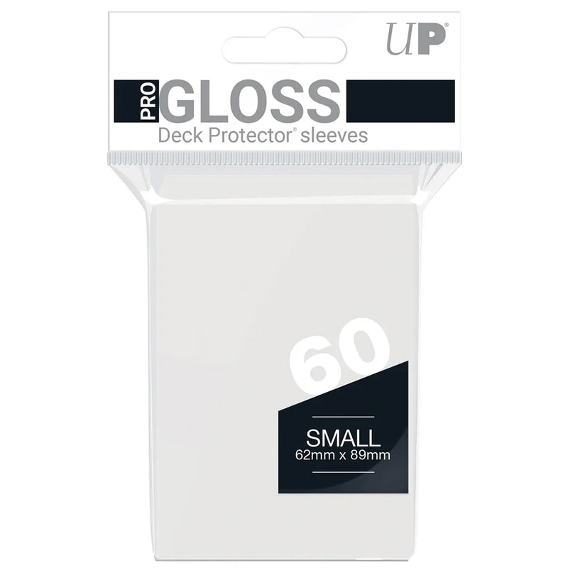 Ultra Pro Small Gloss Deck Protector Sleeves 60 Pack - Clear