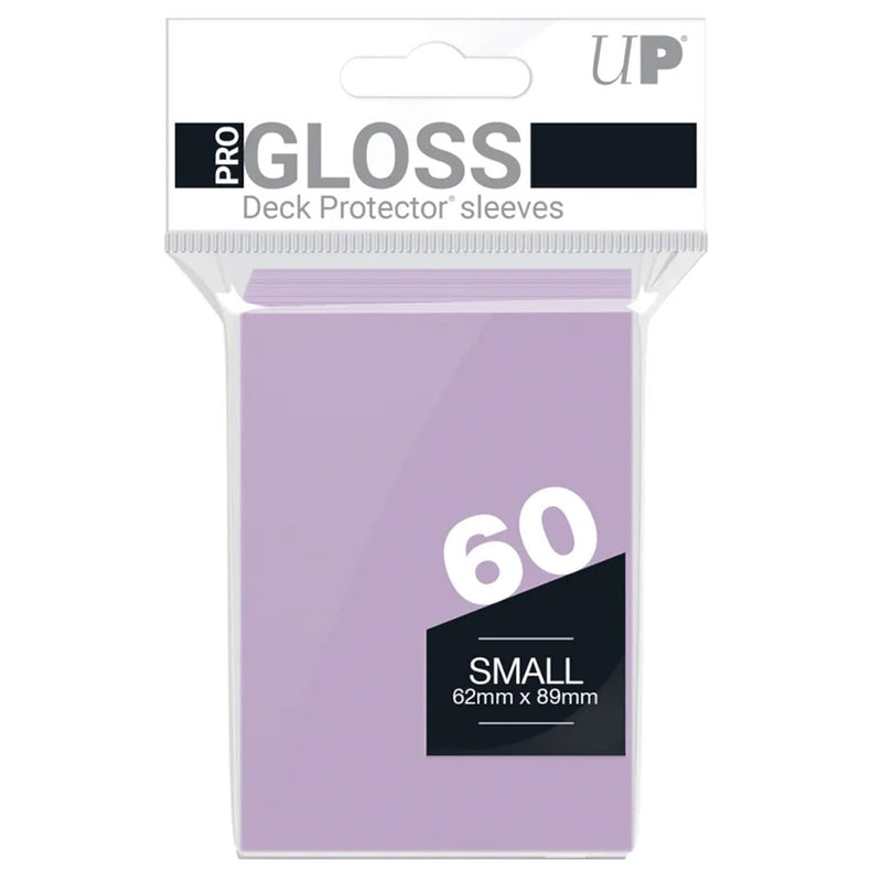 Ultra Pro Small Gloss Deck Protector Sleeves 60 Pack - Lilac