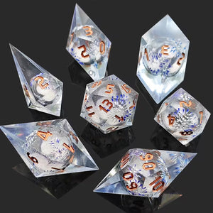 Snowpierce - Liquid Core Dice Set