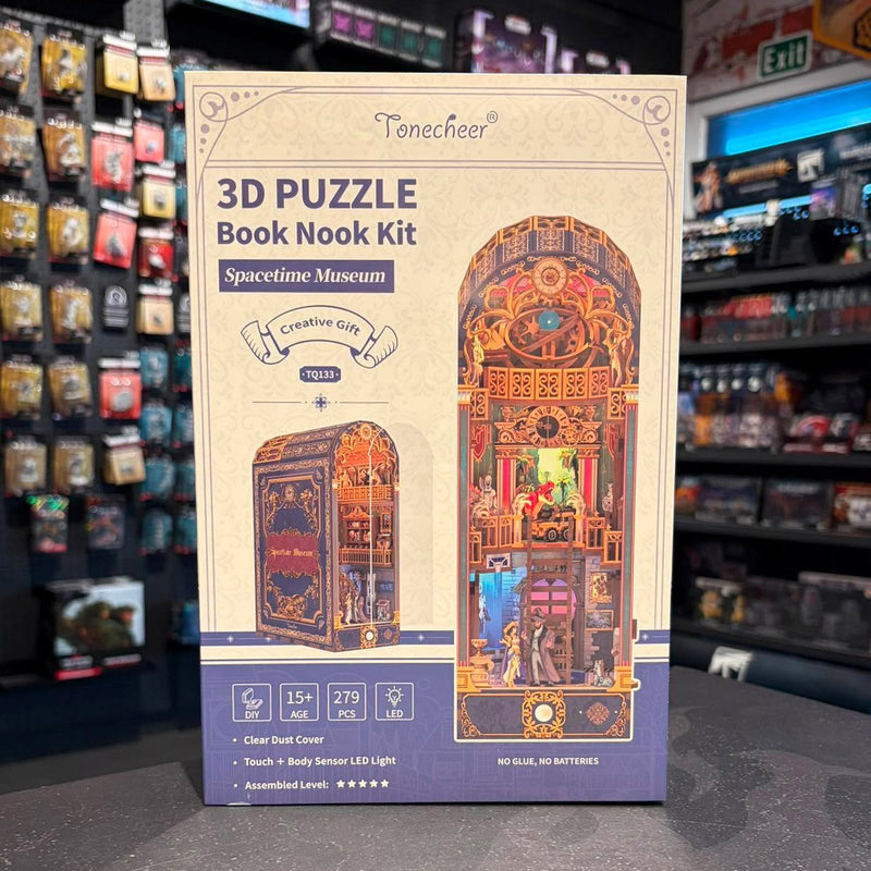 Tonecheer 3D Puzzle Book Nook - Spacetime Museum