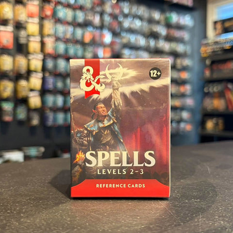 D&D Reference Cards - Spells: Levels 2-3
