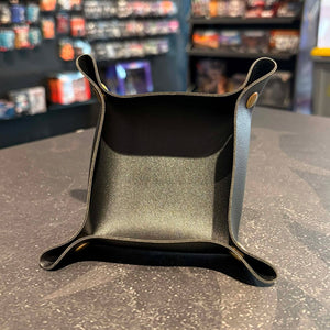 Square Dice Tray - Black