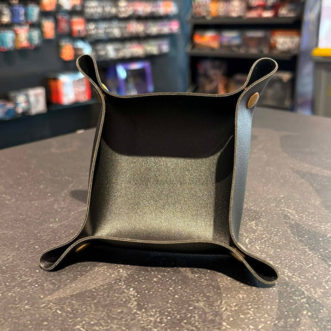 Square Dice Tray - Black