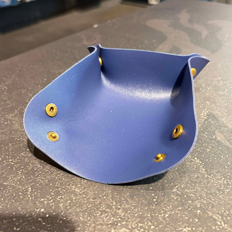 Square Dice Tray - Blue