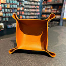Square Dice Tray - Brown