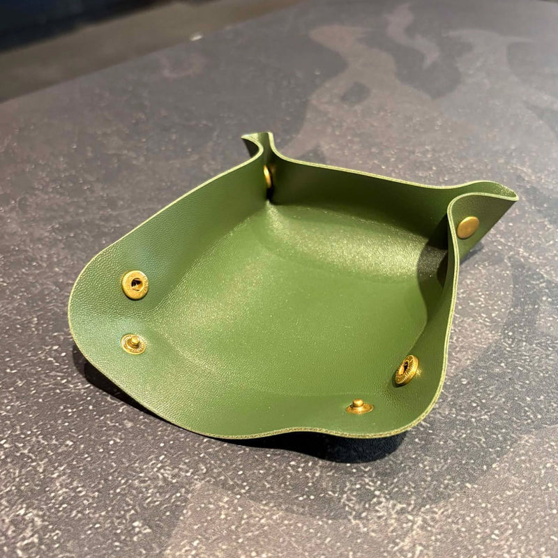 Square Dice Tray - Green
