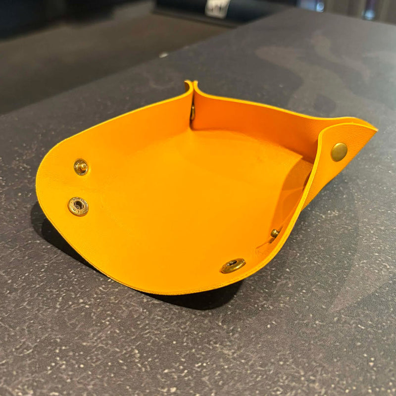 Square Dice Tray - Yellow