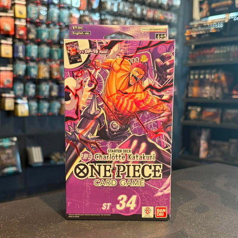 One Piece Card Game: Purple Charlotte Katakuri Starter Deck ST-34
