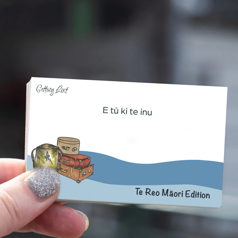 Getting Lost Travel Game - Te Reo Māori Edition