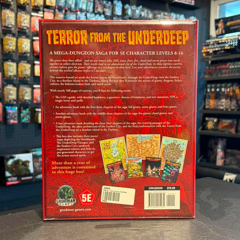 5th Edition Adventures - Terror from the UnderDeep