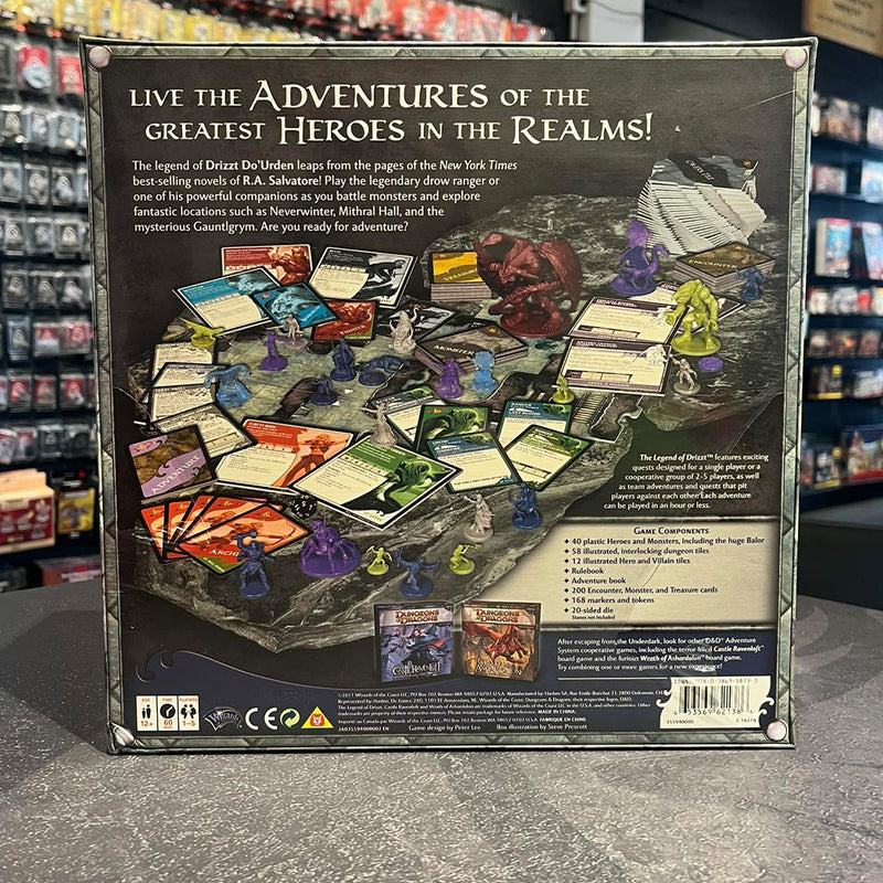 The Legend of Drizzt - A Dungeon & Dragons Board Game