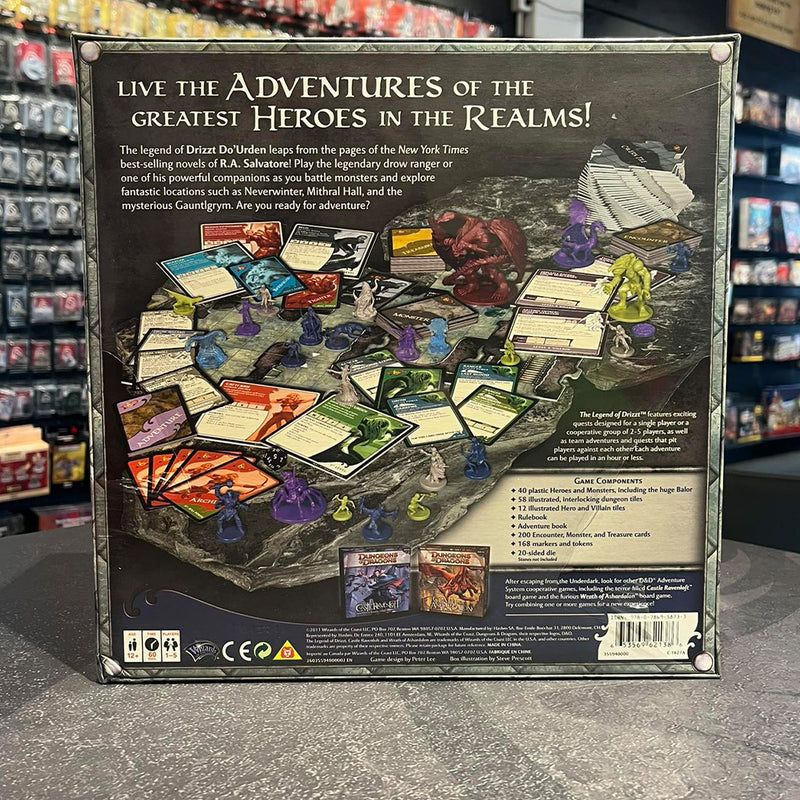 The Legend of Drizzt - A Dungeon & Dragons Board Game