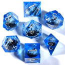 There and Back Again - Liquid Core Handcrafted Dice Set