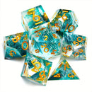 Typhoon - Handcrafted Sharp Edge Dice Set  & Dice Case