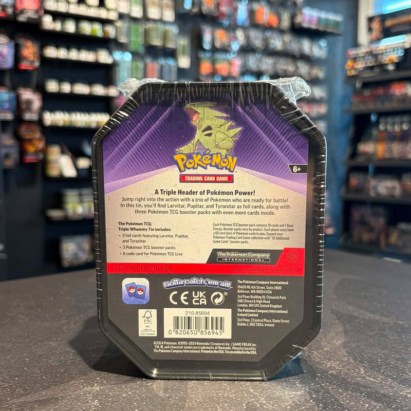 Pokemone TCG - Triple Whammy Tin (Tyranitar)