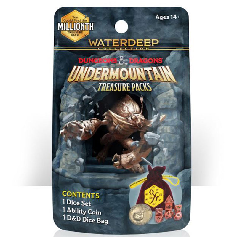 Dungeons & Dragons Undermountain Treasure Packs Waterdeep Collection | Sirius Dice