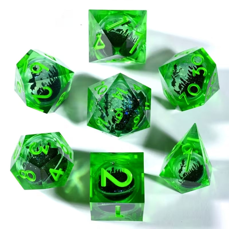 Unexpected Journey - Liquid Core Handcrafted Dice Set