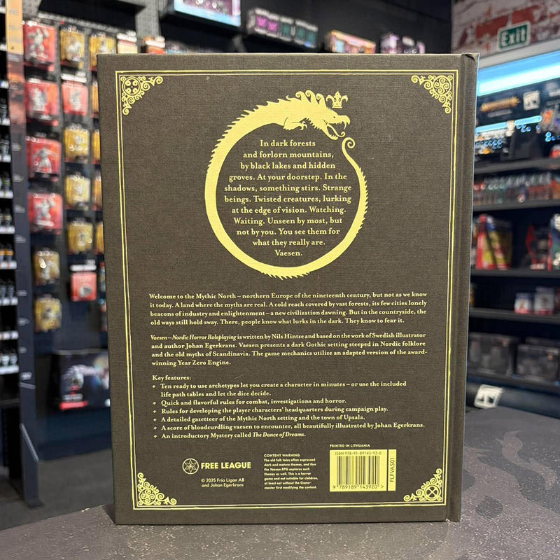 Vaesen Nordic Horror Roleplaying Core Rulebook