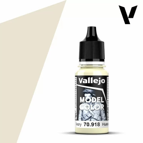 Vallejo Model Colour - Ivory  (Single Bottle 18ml)