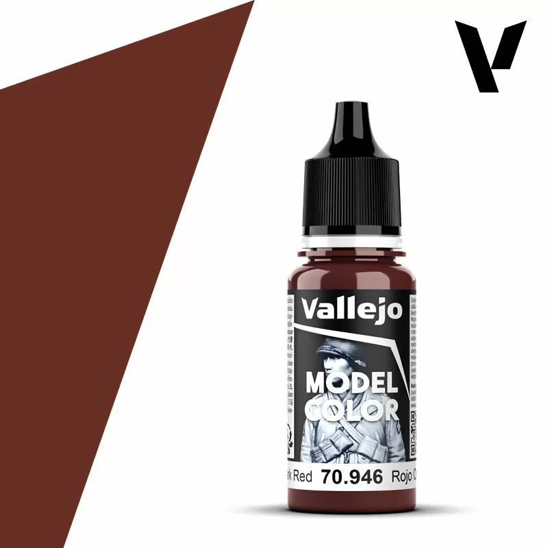 Vallejo Model Colour - Dark Red (Single Bottle 18ml)