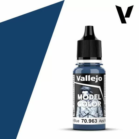 Vallejo Model Colour - Medium Blue (Single Bottle 18ml)