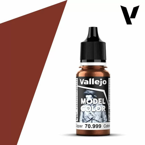 Vallejo Model Colour - Copper (Single Bottle 18ml)