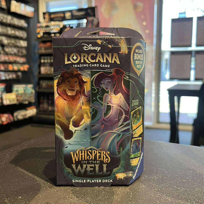 Disney Lorcana: Whispers in the Well - Starter Deck (Amber & Emerald)