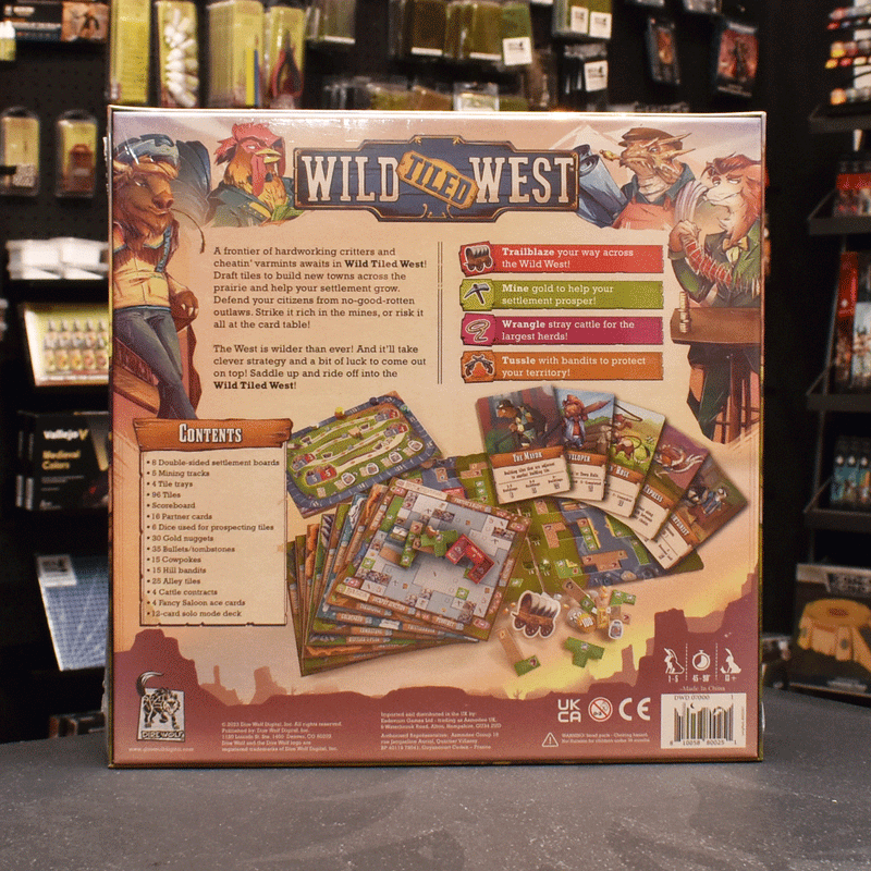 Wild Tiled West | Build. Mine. Tussle. Wrangle.