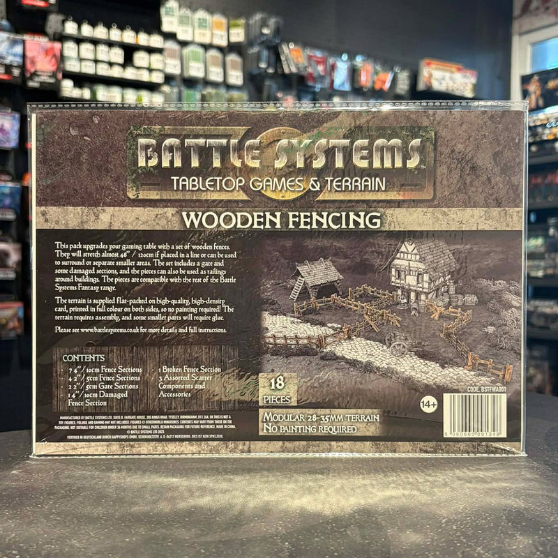 Wooden Fencing | Battle Systems Tabletop Games & Terrain