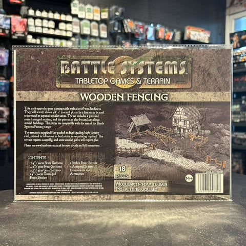 Wooden Fencing | Battle Systems Tabletop Games & Terrain