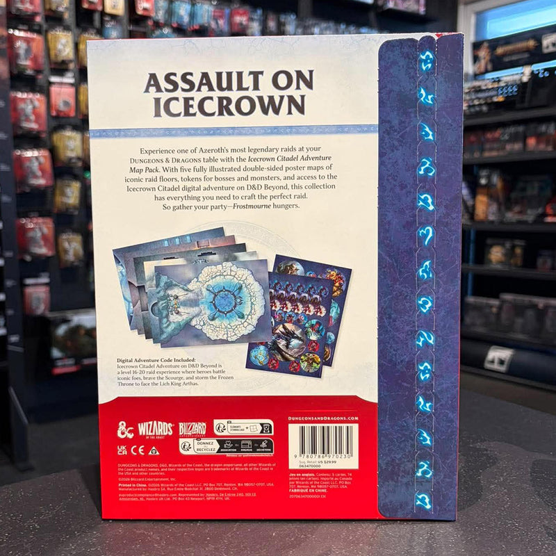 Dungeons & Dragons World of Warcraft - Icecrown Citadel Adventure Map Pack *PREORDER*
