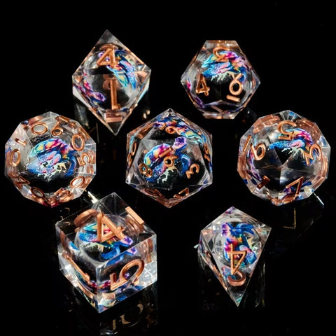 World Turtle - Liquid Core Dice Set