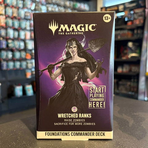 Magic The Gathering: Foundations - Commander Deck (Wretched Ranks)