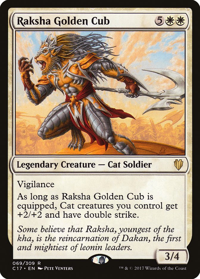 Raksha Golden Cub [Commander 2017]