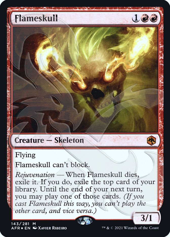 Flameskull (Ampersand Promo) [Dungeons & Dragons: Adventures in the Forgotten Realms Promos]