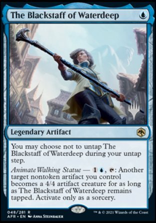 The Blackstaff of Waterdeep (Promo Pack) [Dungeons & Dragons: Adventures in the Forgotten Realms Promos]