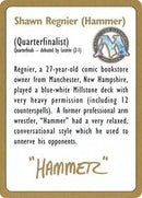 1996 Shawn "Hammer" Regnier Biography Card [World Championship Decks] - Bea DnD Games
