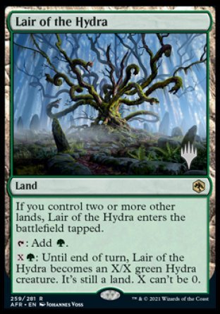 Lair of the Hydra (Promo Pack) [Dungeons & Dragons: Adventures in the Forgotten Realms Promos]