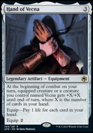 Hand of Vecna (Promo Pack) [Dungeons & Dragons: Adventures in the Forgotten Realms Promos]