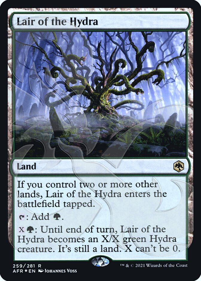 Lair of the Hydra (Ampersand Promo) [Dungeons & Dragons: Adventures in the Forgotten Realms Promos]