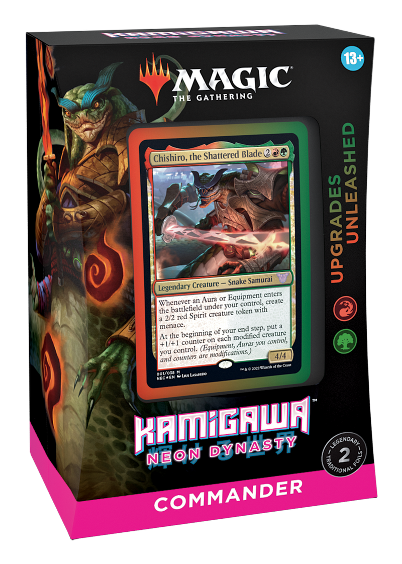 Magic The Gathering: Kamigawa Neon Dynasty - Commander Deck (Upgrades Unleashed)