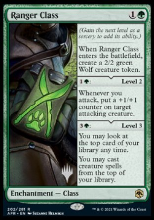 Ranger Class (Promo Pack) [Dungeons & Dragons: Adventures in the Forgotten Realms Promos]