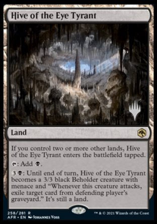 Hive of the Eye Tyrant (Promo Pack) [Dungeons & Dragons: Adventures in the Forgotten Realms Promos]