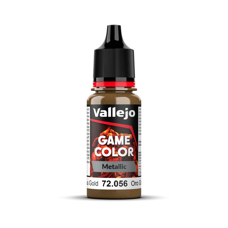 Vallejo Game Colour - Metallic Paints (Single Bottle 18ml)