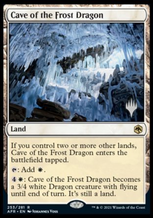 Cave of the Frost Dragon (Promo Pack) [Dungeons & Dragons: Adventures in the Forgotten Realms Promos]