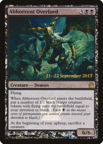 Abhorrent Overlord [Theros Prerelease Promos] - Bea DnD Games