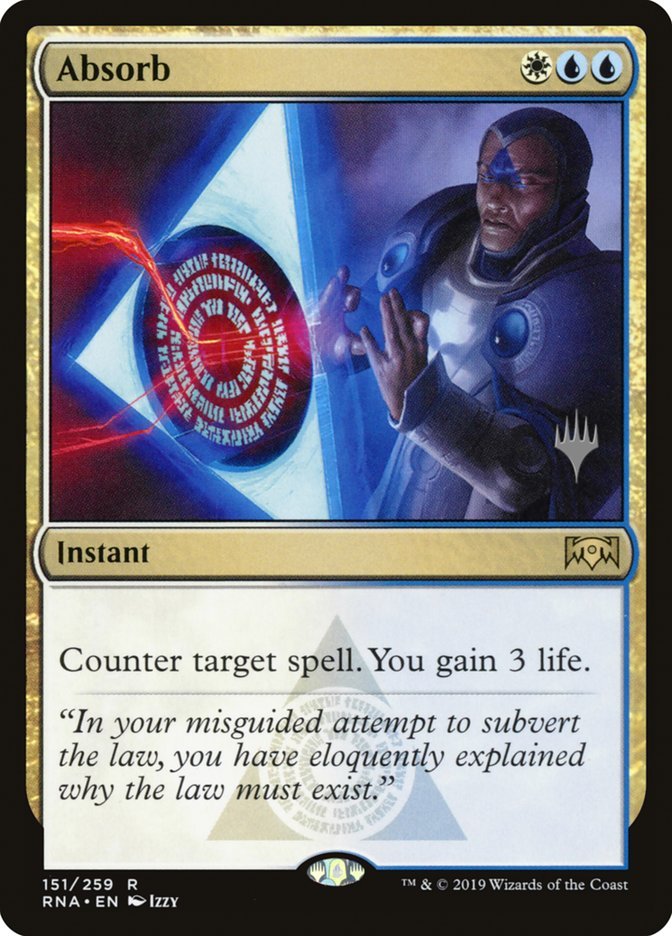 Absorb (Promo Pack) [Ravnica Allegiance Promos] - Bea DnD Games