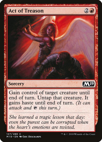 Act of Treason [Core Set 2019] - Bea DnD Games