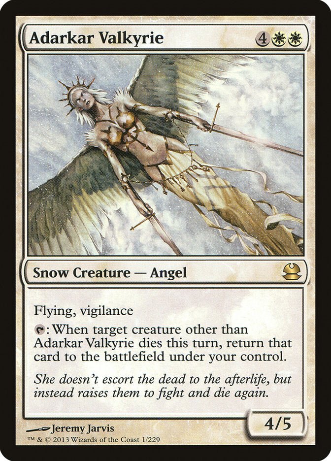 Adarkar Valkyrie [Modern Masters] - Bea DnD Games